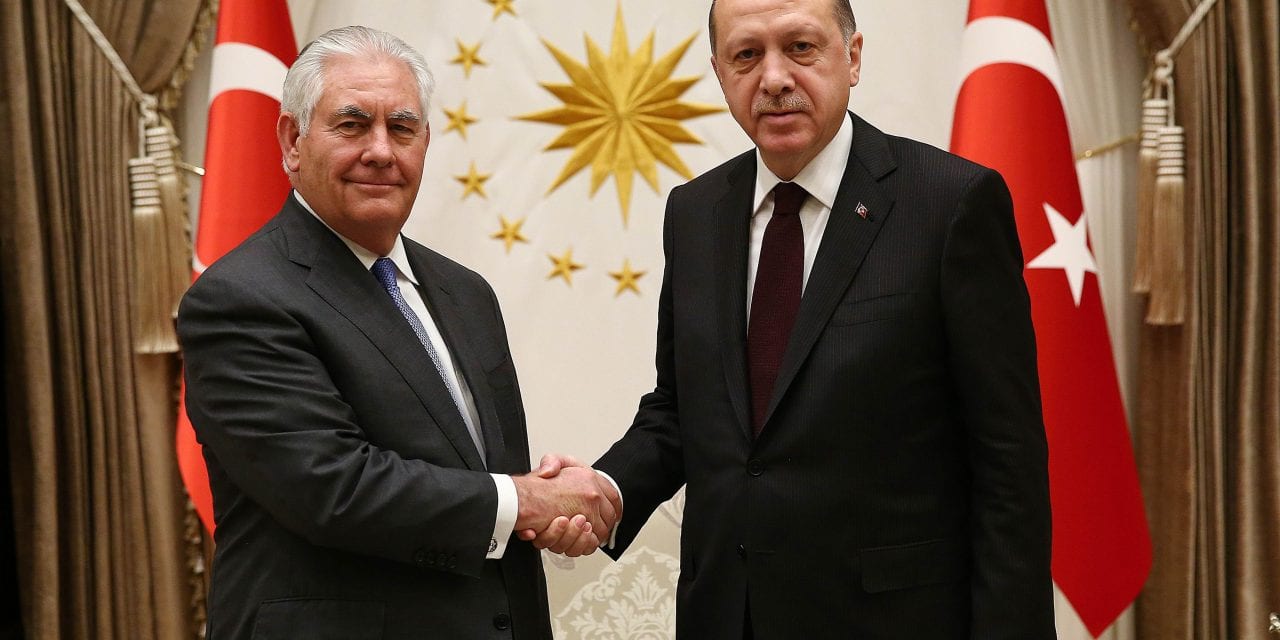 Turkey-U.S. tensions over Syria ease after Tillerson visit