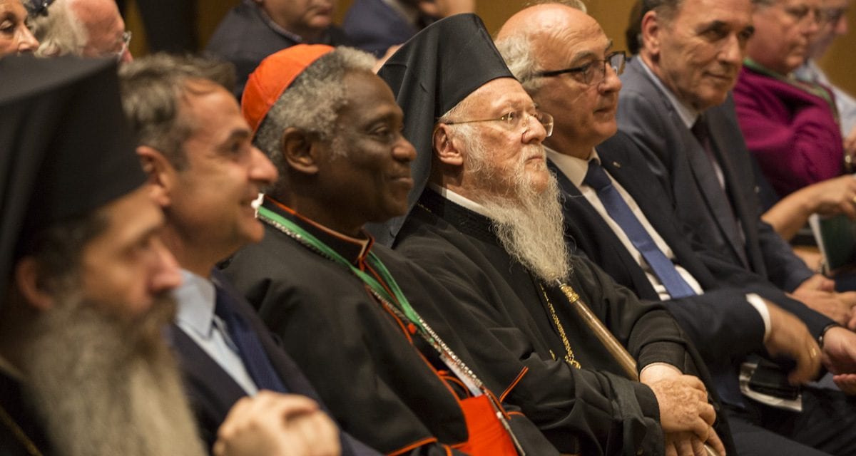 Ecumenical Patriarch opens international ecological symposium in Greece
