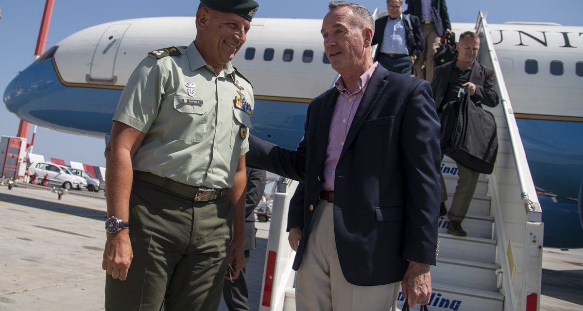 Επίσημη επίσκεψη του Αμερικανού Αρχηγού των Ενόπλων Δυνάμεων
