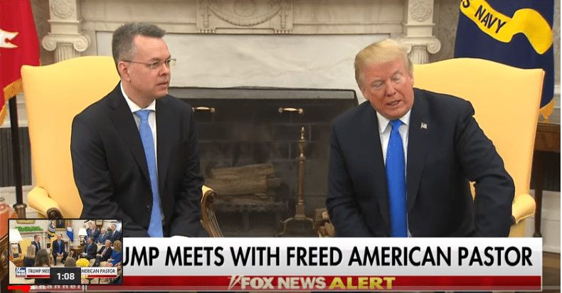 Why the Release of Pastor Andrew Brunson Is a Good Sign for U.S-Turkey Ties