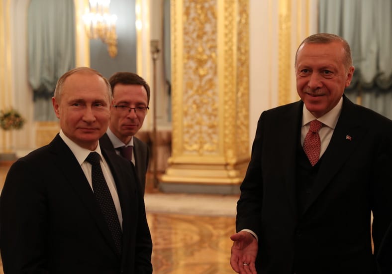 President Erdoğan, Putin look to boost Turkey-Russia cooperation at Moscow meeting