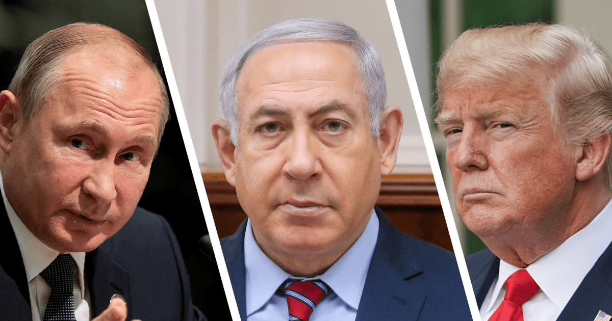 Netanyahu, Trump and Putin: A love story