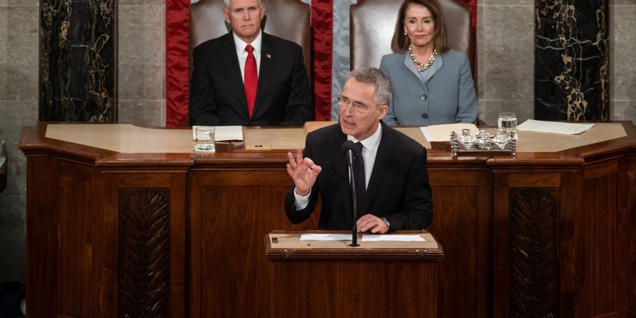 NATO chief faces alliance’s fractures and foes in address to Congress
