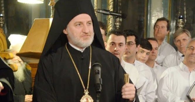 Arrival and enthronement of Archbishop Elpidoforos
