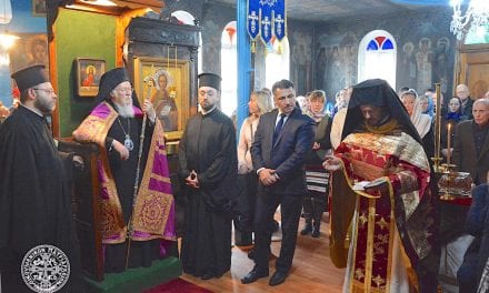 Ο Οικουμενικός Πατριάρχης στο Ι. Βατοπαιδινό Μετόχι του Αγίου Ανδρέου στον Γαλατά
