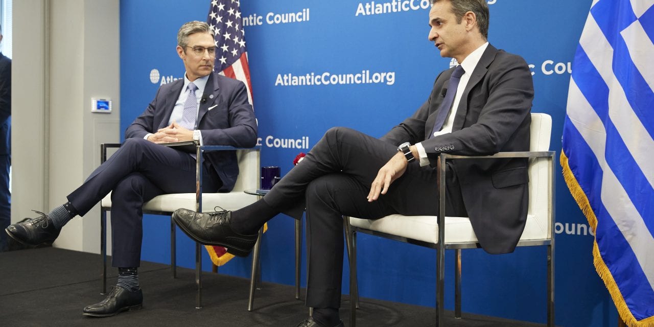 Prime Minister Mitsotakis at Atlantic Council