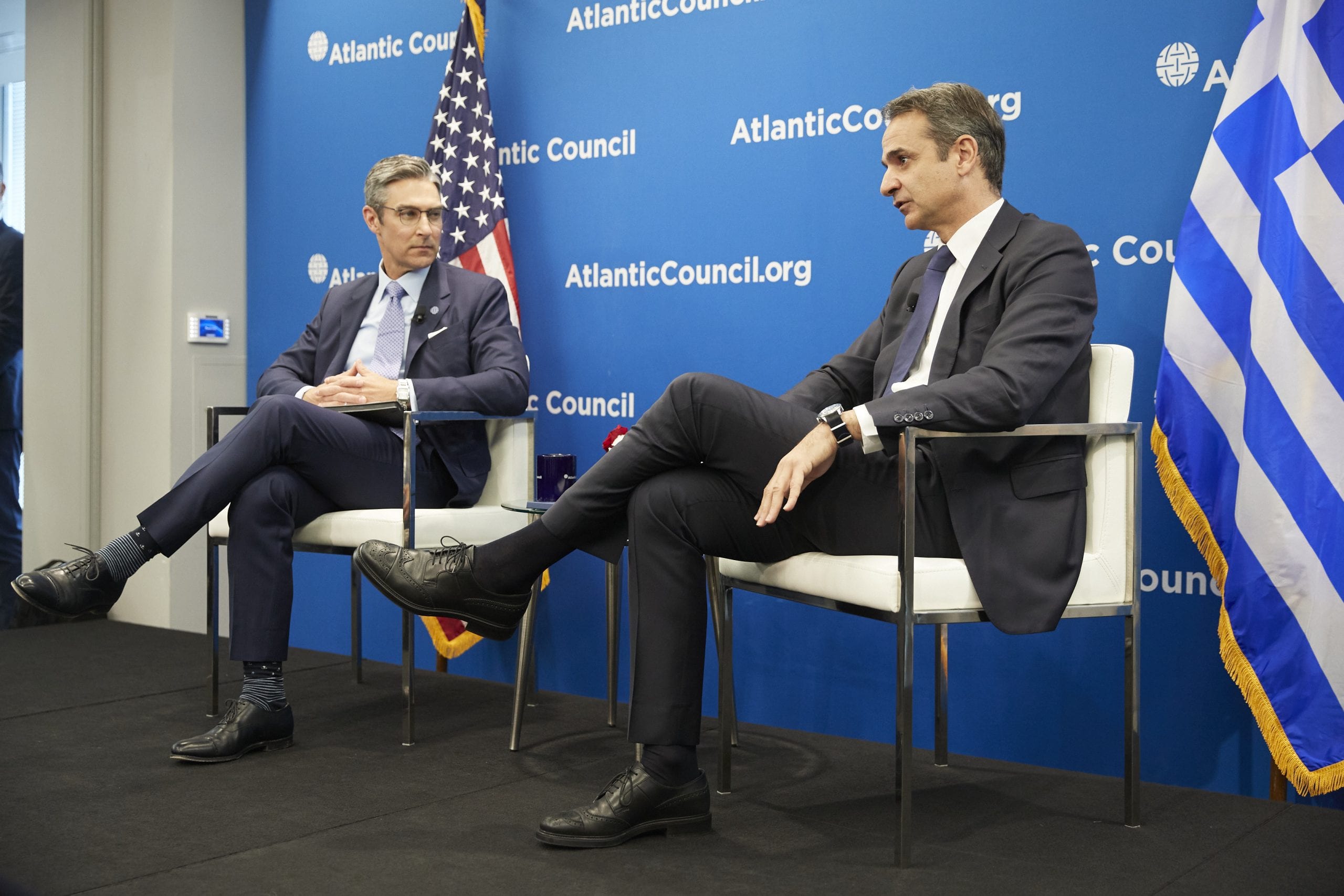 Prime Minister Mitsotakis at Atlantic Council