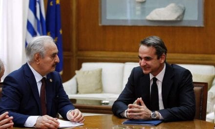Turkey slams Greece for hosting Libya’s Haftar